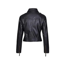 Section 8 Liza Mueller Black Leather Jacket