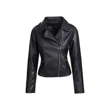 Section 8 Liza Mueller Black Leather Jacket