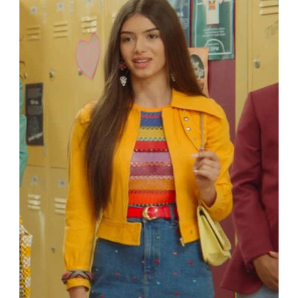 Sex Education Mimi Keene Leather Jacket