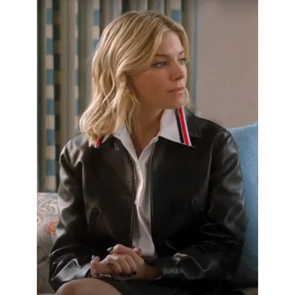 Anatomy of a Scandal Sienna Miller Leather Jacket