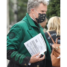 Spirited Will Ferrell Green Coat