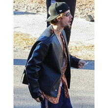 Super Bowl LVIII Justin Bieber Leather Jacket