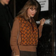 Taylor Swift Brown Sweater