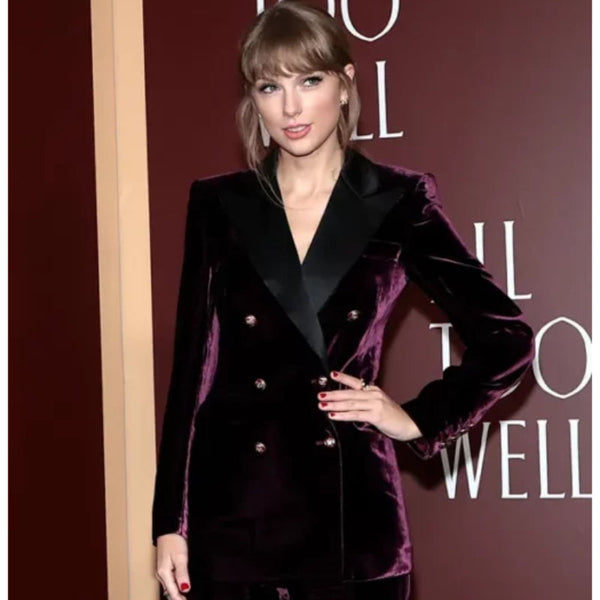 Taylor Swift Velvet Blazer