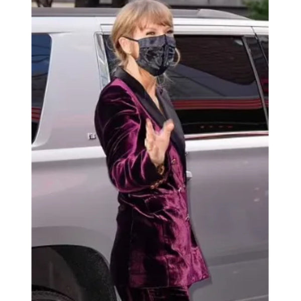 Taylor Swift Velvet Blazer