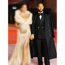 The Academy Gala John Legend Black Coat