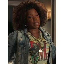 The Equalizer Season 3 Aunt Vi Denim Jacket