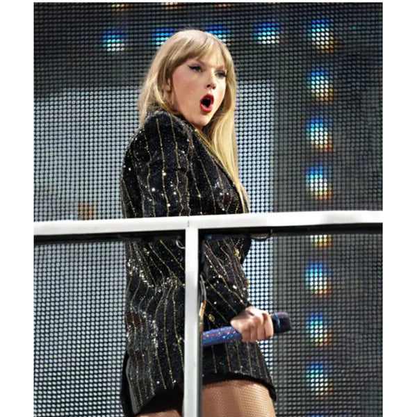 The Eras Tour Taylor Swift Black Blazer