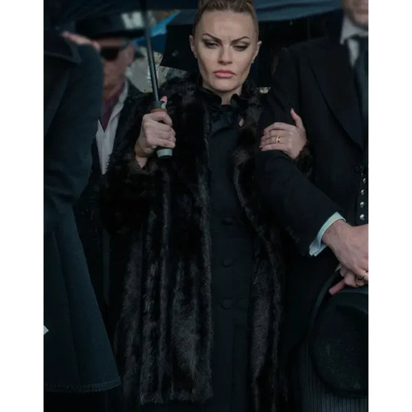 The Gentlemen Chanel Cresswell Black Fur Coat