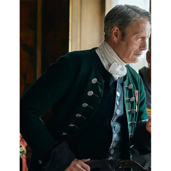 The Promised Land Mads Mikkelsen Green Coat