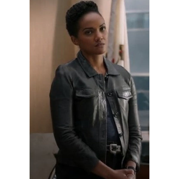 The Rookie S06 Mekia Cox Leather Jacket