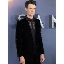 Tom Sturridge The Sandman Black Velvet Blazer