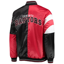 Toronto Raptors Red And Black Satin Jacket