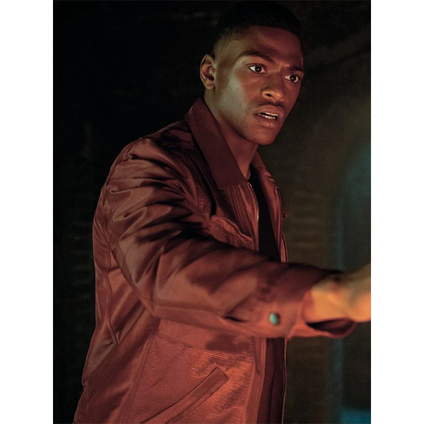 Umbrella Academy S03 Marcus Leather Jacket