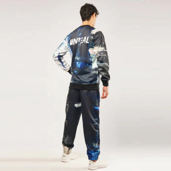 Unreal Print Fleece Tracksuit