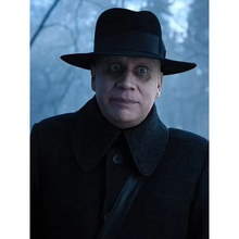 Wednesday Uncle Fester 2022 Black Coat