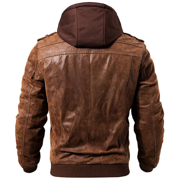 Winter Fashion Motorcycle Leather Jacket