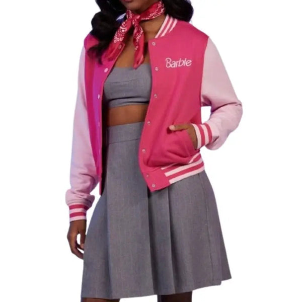 Barbie Girls Pink Varsity Jacket