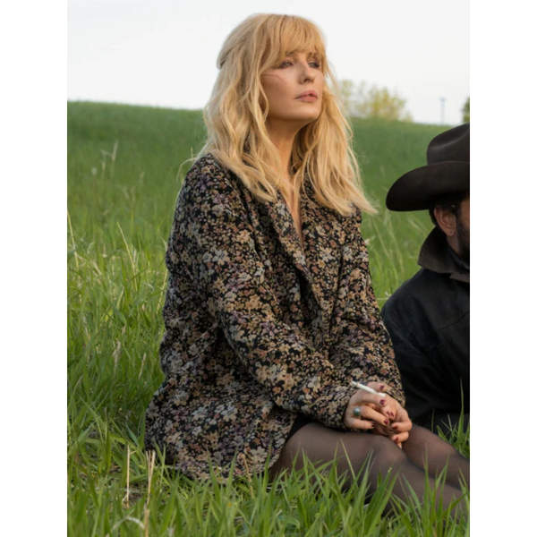 Yellowstone S05 Beth Dutton Floral Blazer