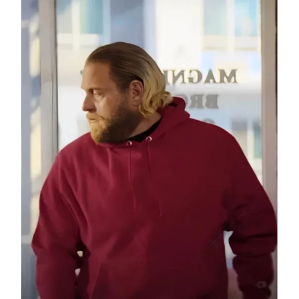 You People 2023 Jonah Hill Red Hoodie