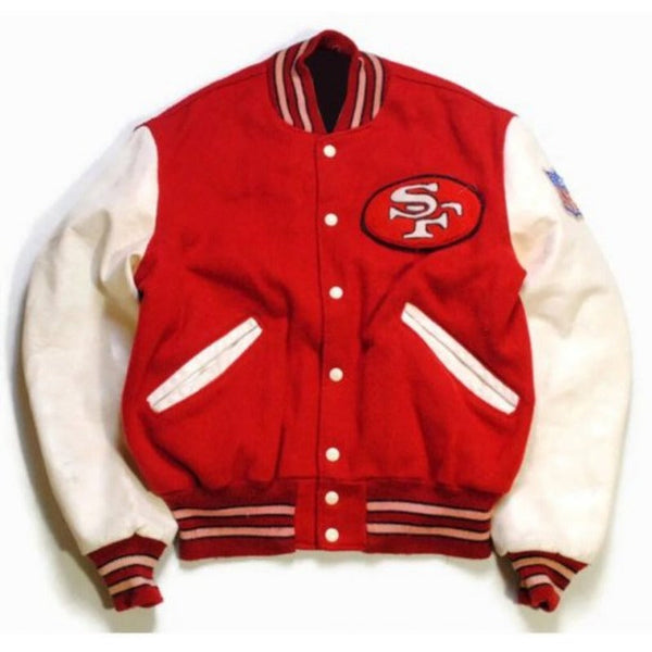 49ers SF Super Bowl Varsity Jacket