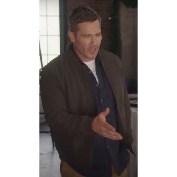 A Magical Christmas Village Luke Macfarlane Jacket