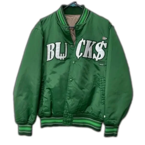 10 Deep Milwaukee Bucks Green Jacket