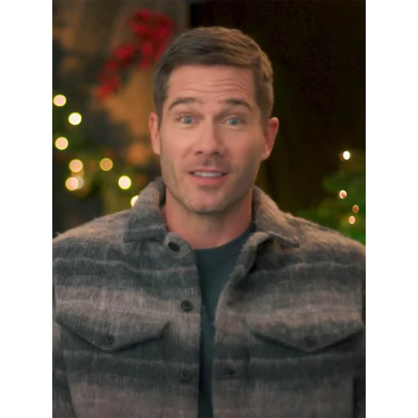 A Magical Christmas Village Luke Macfarlane Coat