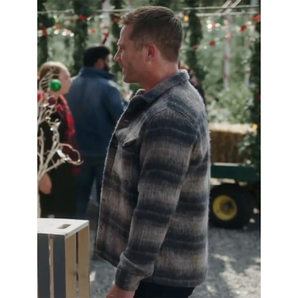 A Magical Christmas Village Luke Macfarlane Coat