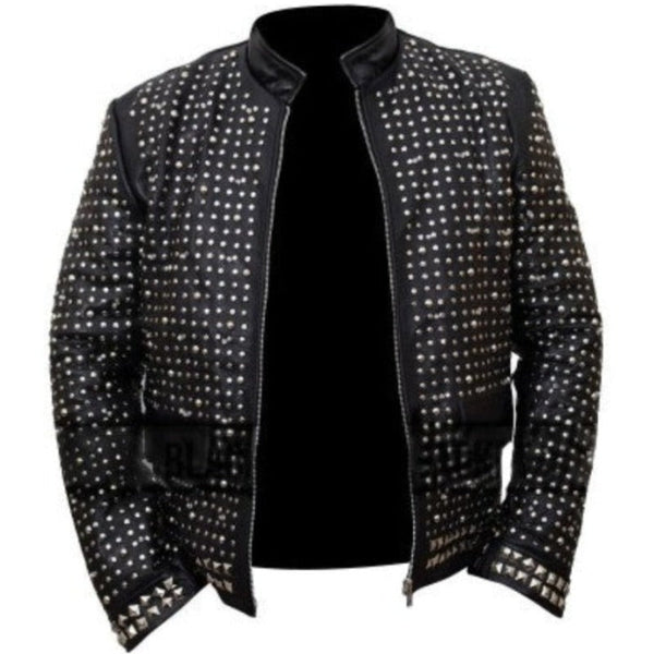 Chris Jericho Sparkle Light WWE Leather Jacket