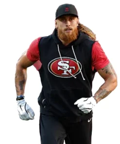 George kittle San Francisco 49ers Sleeveless Hoodie
