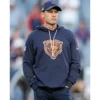 Ben Johnson Chicago Bears 2025 Sideline Hoodie