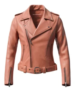 Sheepskin Biker Jacket for Woemn