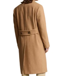 Bridgerton Simon Basset Beige Trench Coat