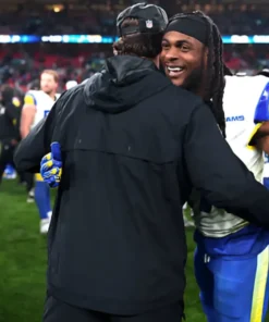 Jacksonville Jaguars 2025 Coach Liam Coen Black Jacket