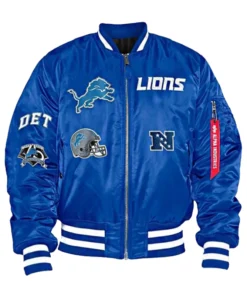 Detroit Lions Bomber Jacket