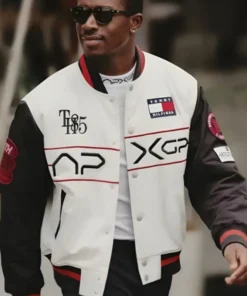 F1 The Movie Damson Idris Varsity Jacket