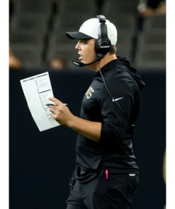 Kellen Moore Saint Sideline Long Sleeve Hoodie T-Shirt