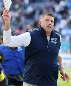 Mike Vrabel New England Patriots 2025 Vest