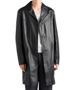 Prada Nappa Leather Coat