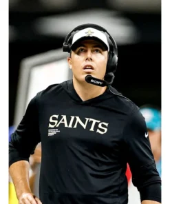 Kellen Moore Saint Sideline Long Sleeve Hoodie T Shirt