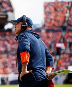 2025 Sean Payton Broncos Half-Sleeves Hoodie T-Shirt