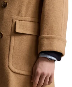 Bridgerton Basset Beige Trench Coat